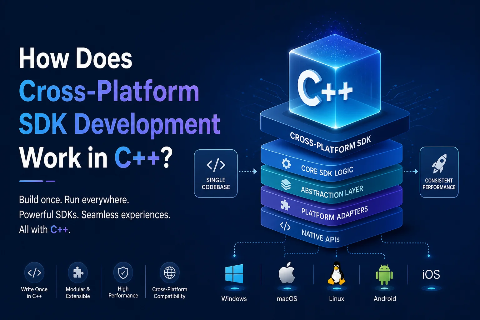 How Does Cross-Platform SDK Development Work in C++